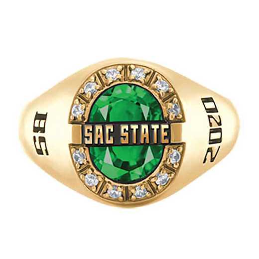 Sacramento State University Women's Enlighten College Ring